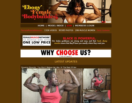 Ebony Female Bodybuilders