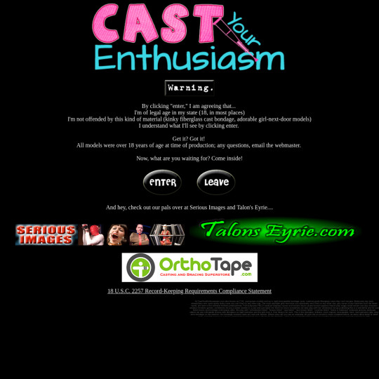 Cast Your Enthusiasm