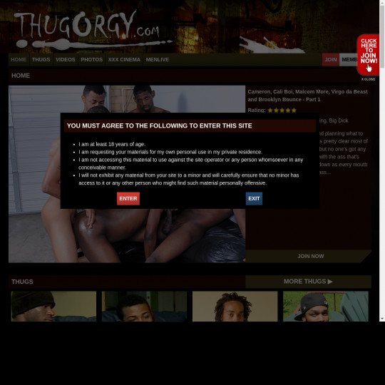 thug orgy