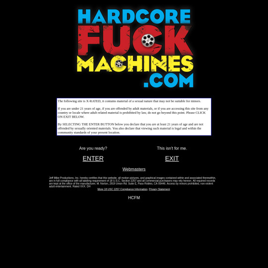 hardcore fuck machines