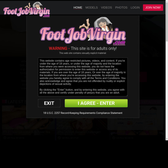 foot job virgin