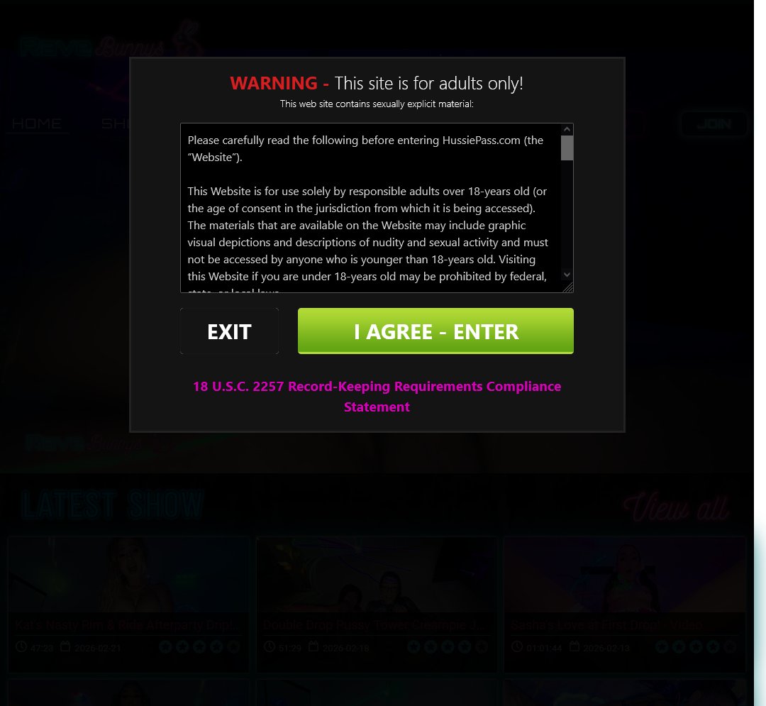 rave bunnys passwords