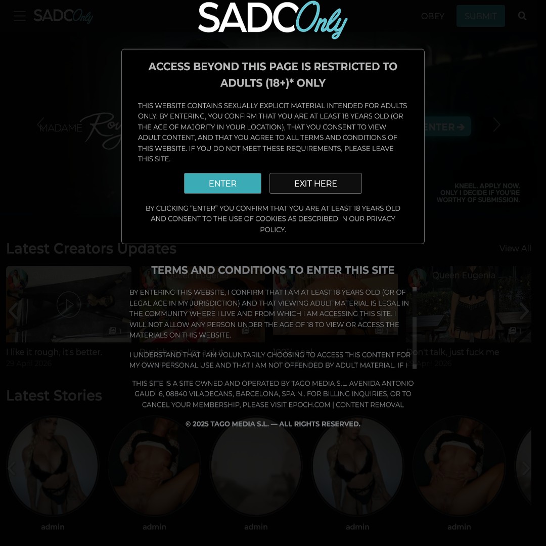 sado only passwords